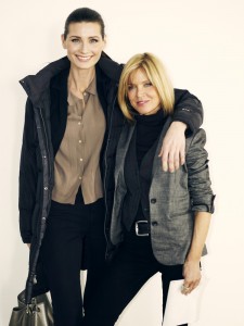 Sandy and model