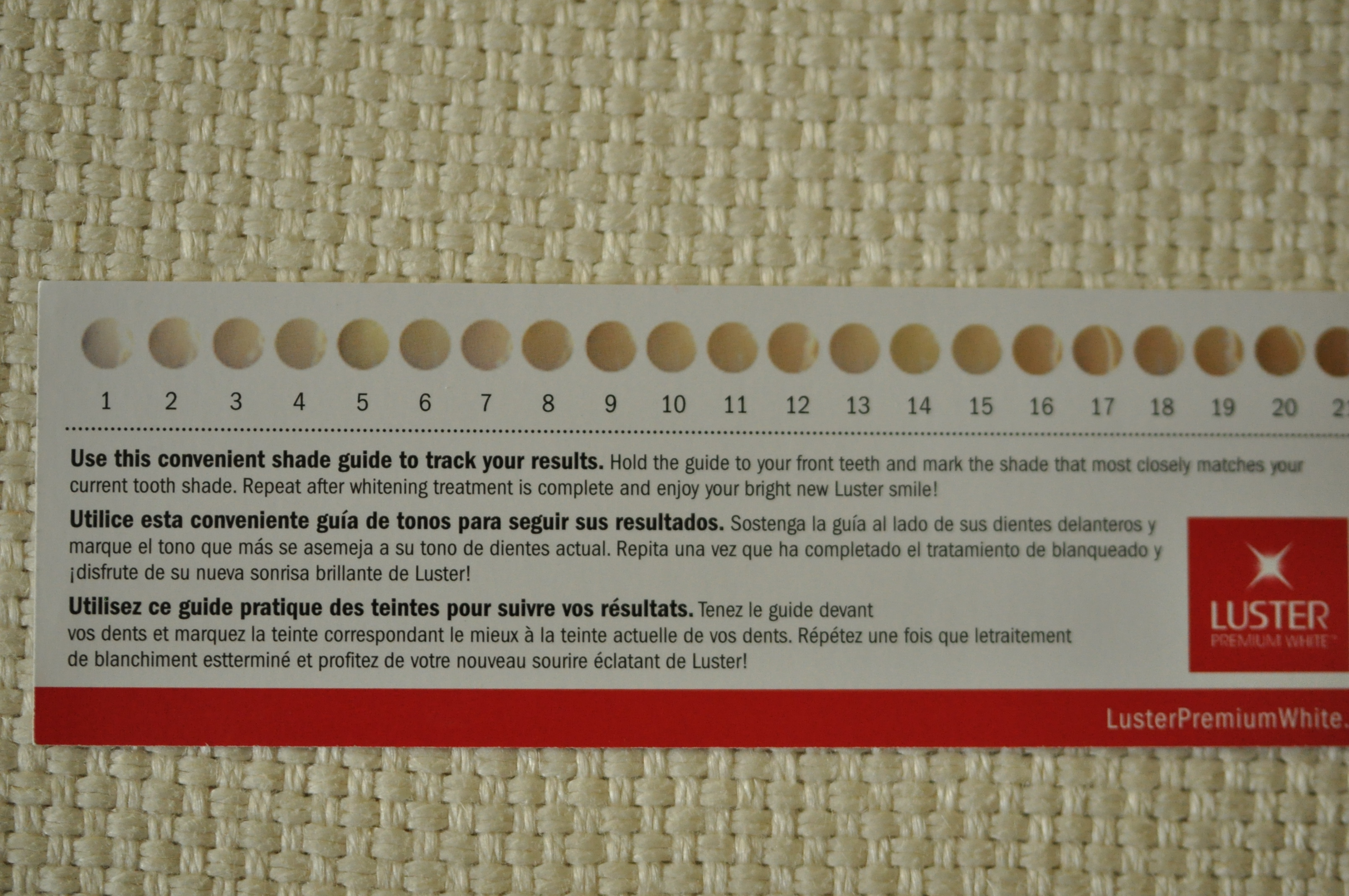 Tooth Color Chart Vita Shade Guide