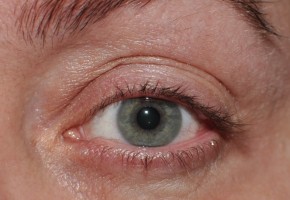 Before mascara