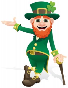 bigstock-Leprechaun-Presenting-13677476