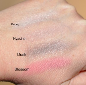A Garden in Bloom swatches 