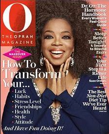 Oprah magazine cover