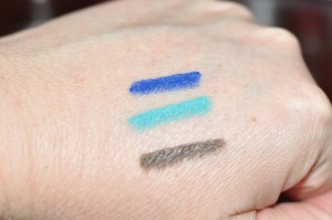 Deepwater Blue, Jade Crush and Chocolate Affair