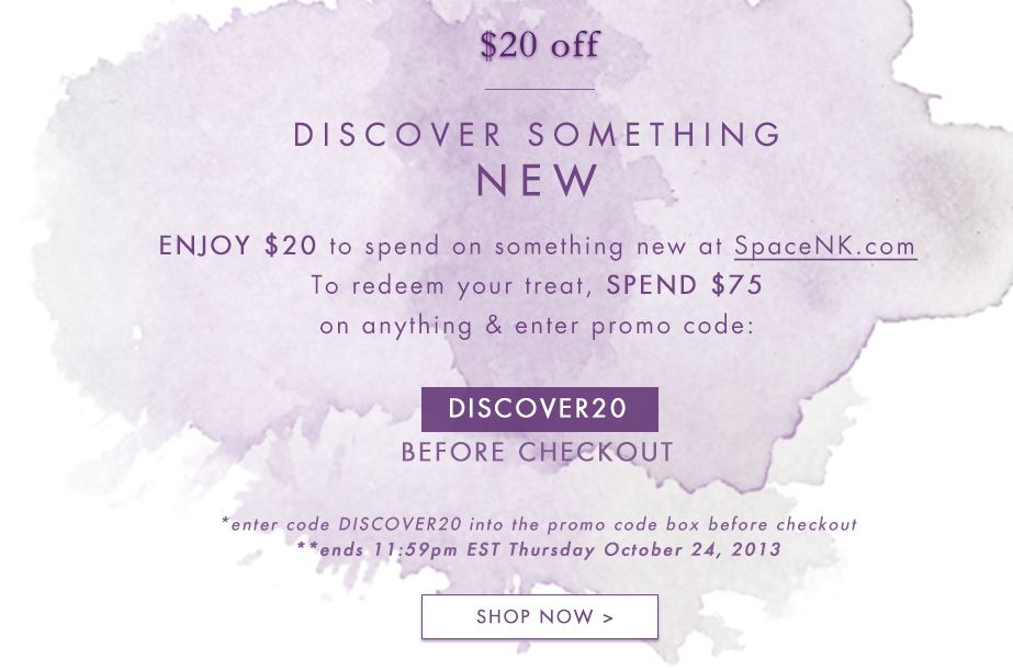 A Great Time to Experience Space NK