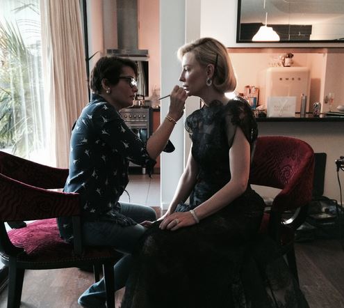 Cate Blanchett and Jeanine Lobell