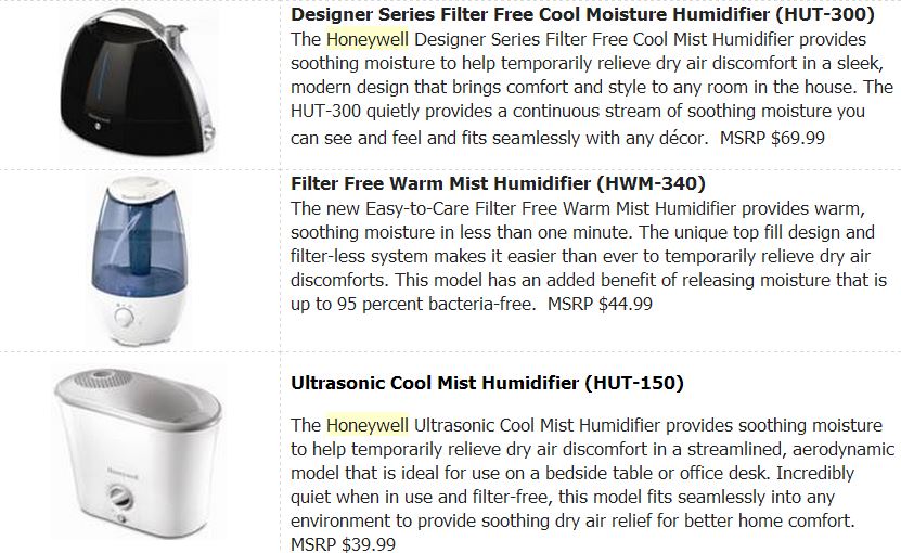 Humidifiers